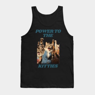 Power to the Kitties Tank Top